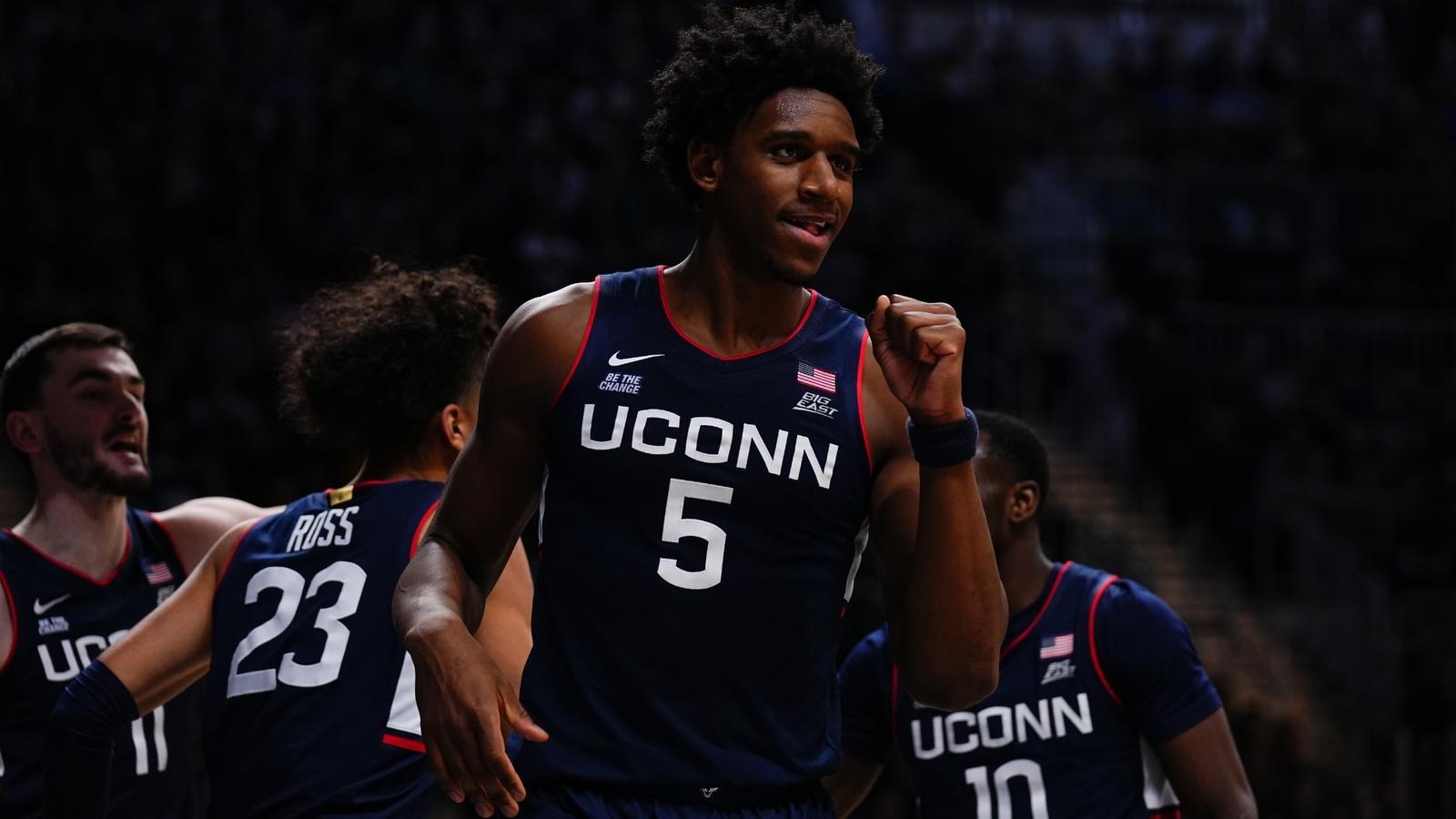Winning times and TV instructions announced to MBB - University of Connecticut Athletics
