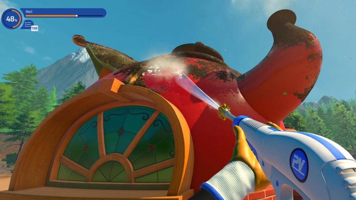 Two hours of six soaps with the Powerwash simulator