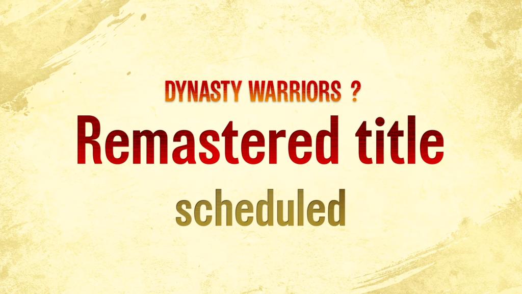Koei Tecmo celebrates 25 years of the Dynasty Warrior with a new remaster and teaser of the DLC plan